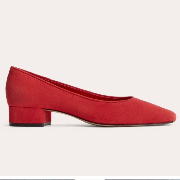 NEW Everlane Red Leather Ballet Pump - Picture 5 of 5